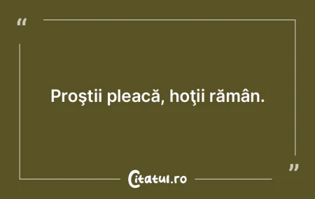 Inteligenţa distruge, prostia distruge,...