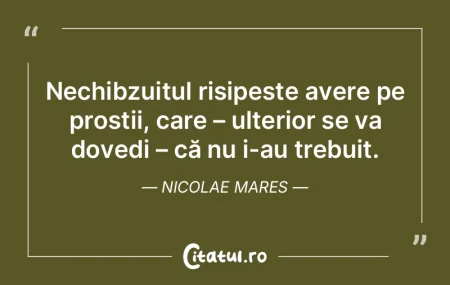 Prostia cognitivă, mediocritatea moral�...