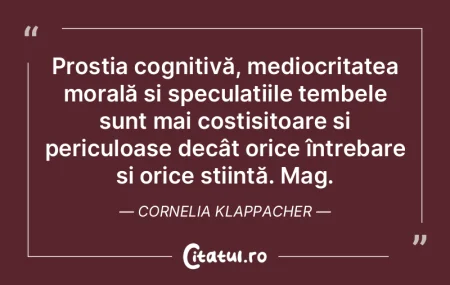 Proştii sunt tot mai deştepţi, iar de...