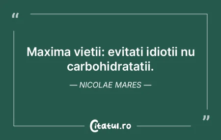 Nu întâmplător, nu fără rost, prost...