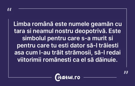 Țara noastră are, înainte de toate, o... Țara noastră are, înainte de toate, o...