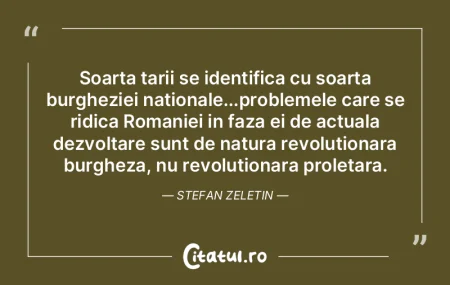 Eminescu e om mare al naţiei, ceea ce e...