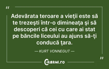 Speranţa este ca un drum la ţară, nu ...