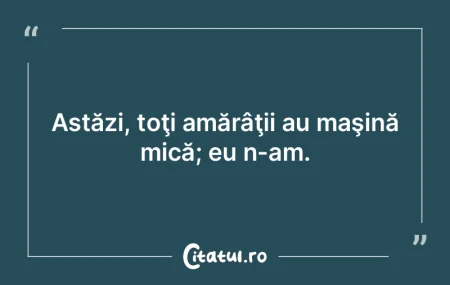 Va trebui să devenim şi noi o cultură...