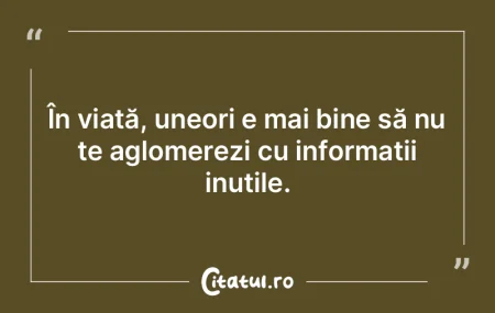 În viaţă n-ai ce regreta; doar viaţa... În viaţă n-ai ce regreta; doar viaţa...