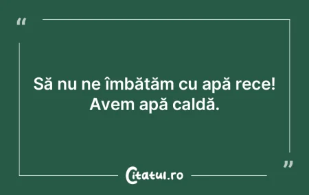 Cu noi, viitorul vostru este un trecut s...