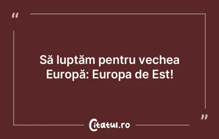 Politicienii nu spun ce cred; ei cred ce...