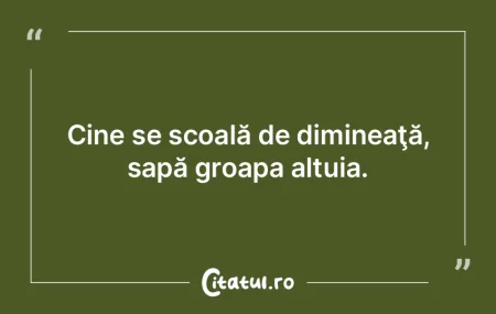 Când se odihneşte, istoria nu ia nicio...