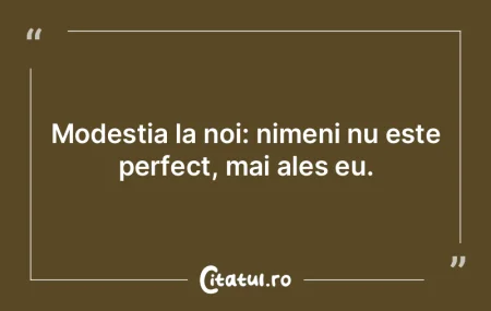 E o ruşine să nu fii bun nici măcar d...