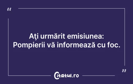 Avem buni demagogi; vom face cu ei schim...