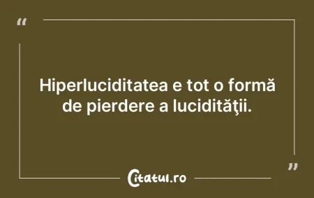 Să aducem politica la înălţimea arte...