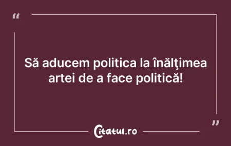 O problemă pe care n-o discutăm noi la...