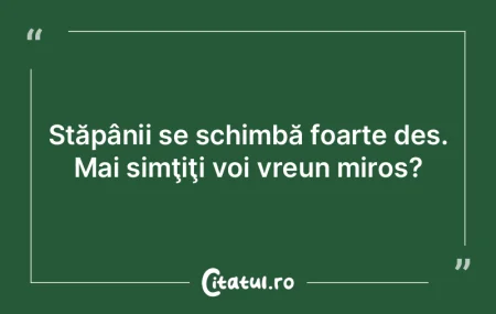 Ajunşi în punctul în care toţi au dr...