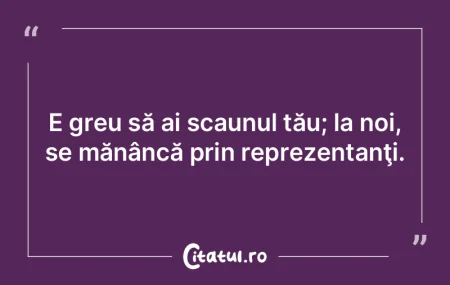 Politicianul spune ce crede că ar trebu...