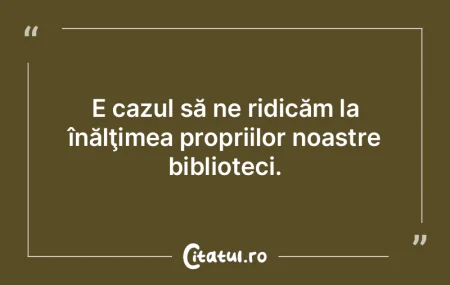 Norocul vine mult mai uşor la acela car...