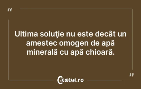 I-am făcut o grămadă de analize, dar ...