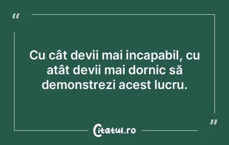 Un principiu uitat: acela al acumulăril...