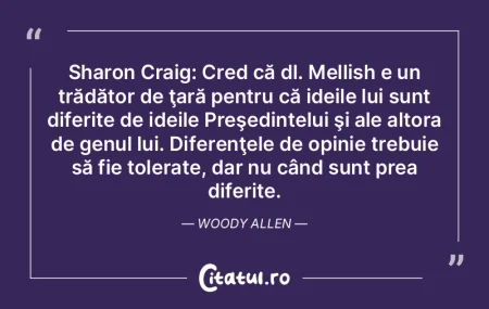 Unui lider român de frunte. Când nu cu...