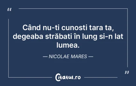 Unui lider român. Când nu cunoști ce-... Unui lider român. Când nu cunoști ce-...