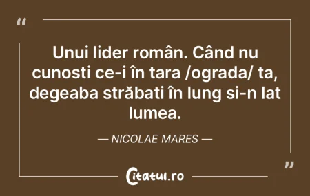 Țara fără elite – copac fără de c... Țara fără elite – copac fără de c...