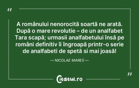 Èšara plină de analfabeÈ›i È™i indolenÈ... Èšara plină de analfabeÈ›i È™i indolenÈ...