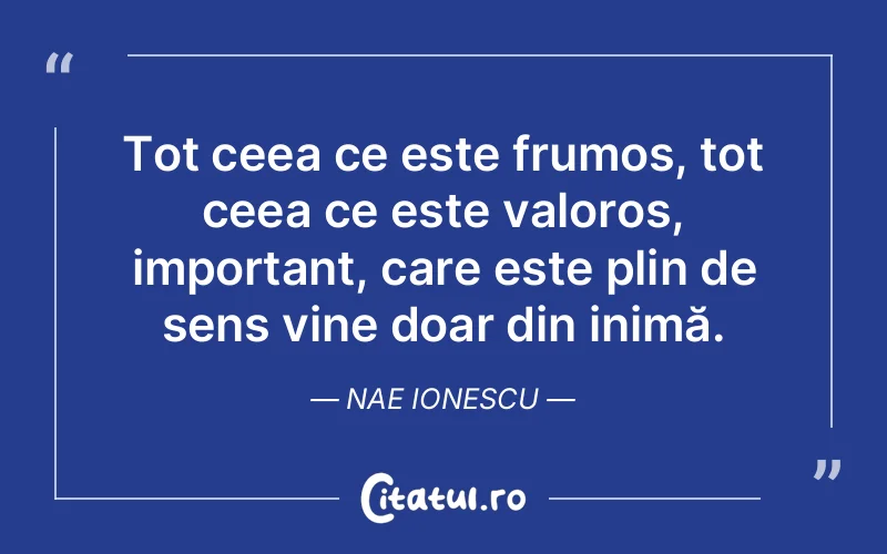 Citat Nae Ionescu - citate viata