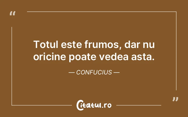 Citat Confucius - citate viata