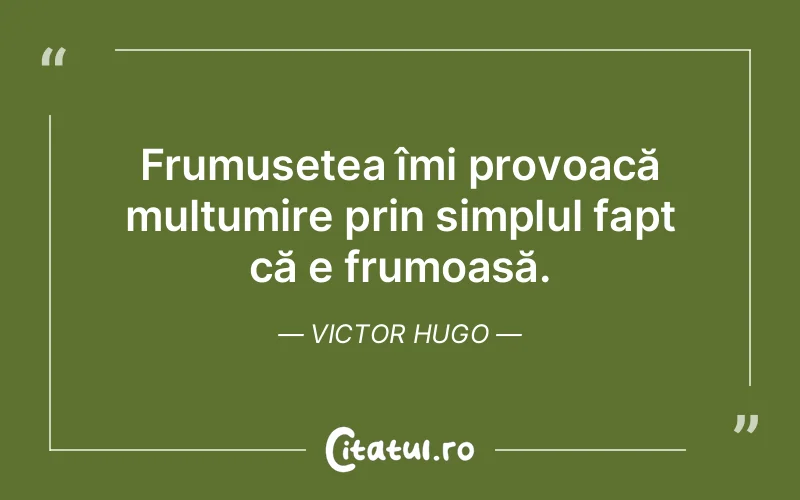 Citat Victor Hugo - citate viata
