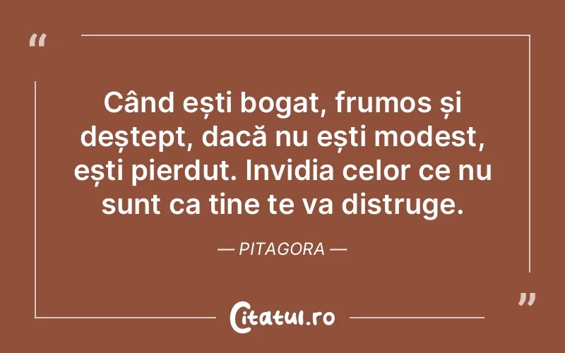 Citat Pitagora - citate viata