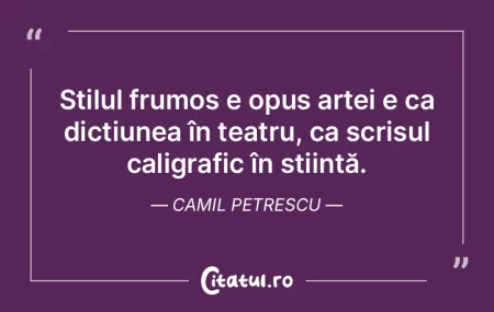 Nu poti infrumuseta un templu daca il re...