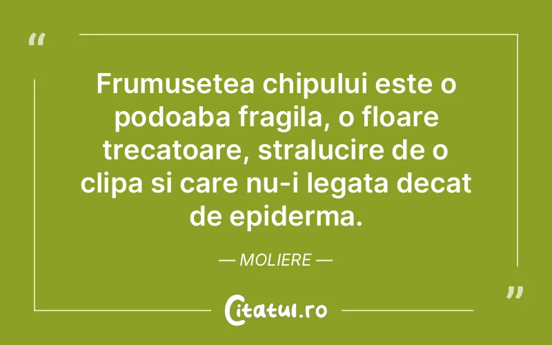 Citat Moliere - citate viata