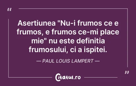 Frumusețea unui sentiment se măsoară ...