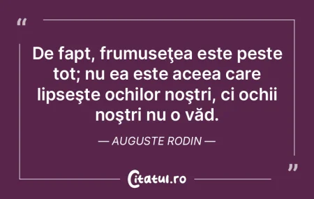 Am putea spune, în aceste zile, că aco...