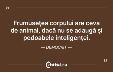 Nu e antidot mai puternic împotriva jos... Nu e antidot mai puternic împotriva jos...