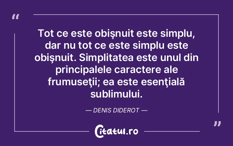 Citat Denis Diderot - citate viata