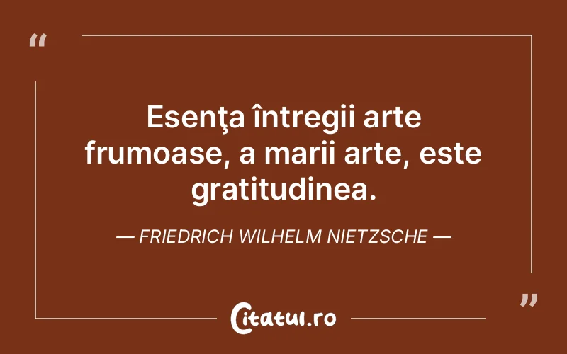 Citat Friedrich Wilhelm Nietzsche - citate viata