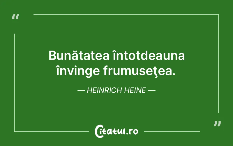 Citat Heinrich Heine - citate viata