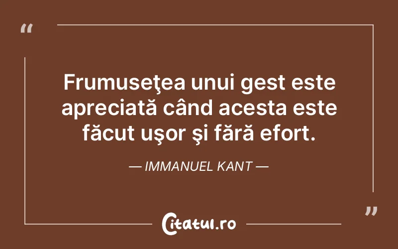 Citat Immanuel Kant - citate viata