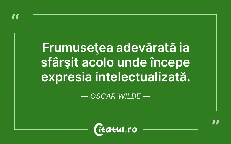 Citat Oscar Wilde - citate viata
