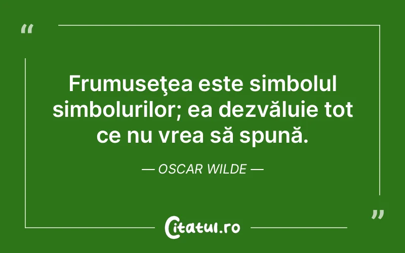 Citat Oscar Wilde - citate viata