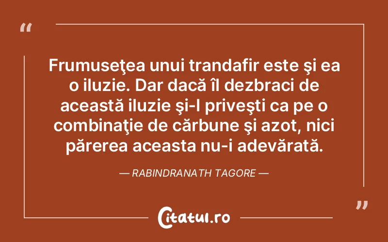 Citat Rabindranat - citate viata