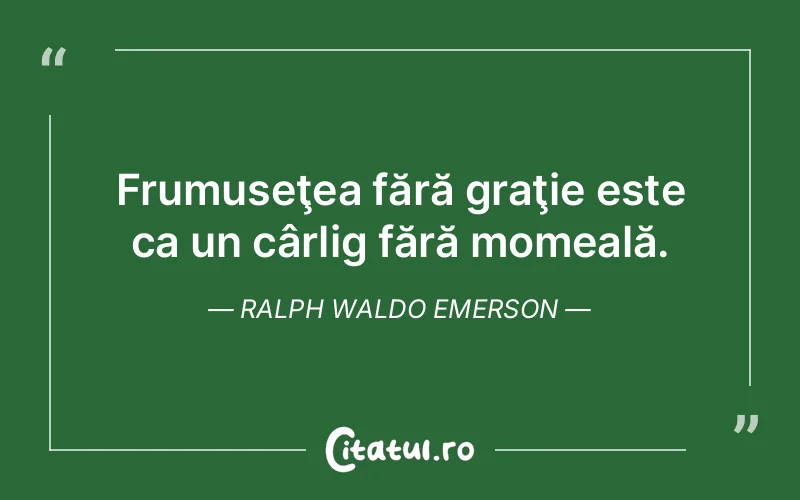 Citat Ralph Waldo Emerson - citate viata