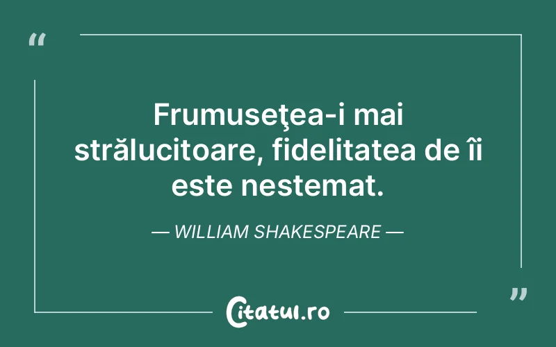 Citat William Shakespeare - citate viata