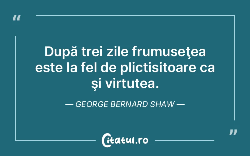 Citat George Bernard Shaw - citate viata