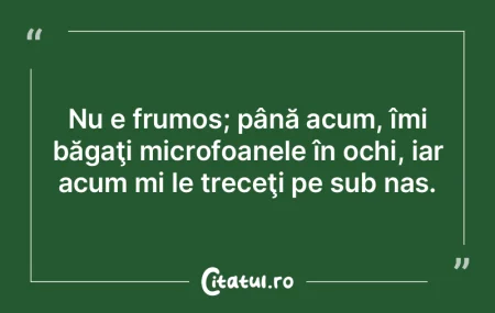 Cele mai frumoase sunt dimineţile de pr...