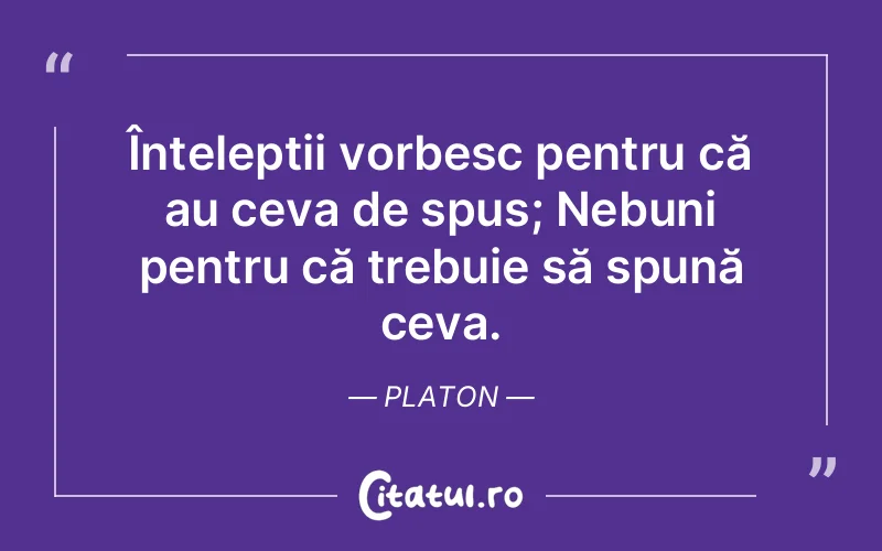 Citat Platon - citate viata
