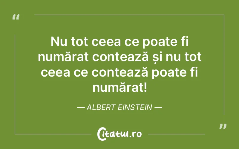 Citat Albert Einstein - citate viata