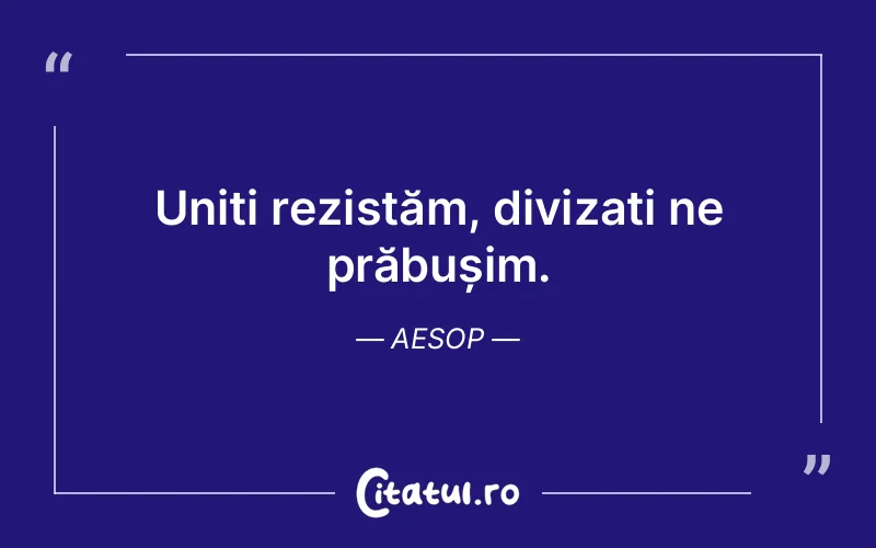 Citat Aesop - citate viata