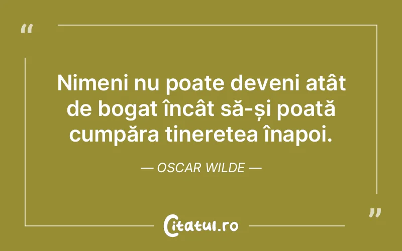 Citat Oscar Wilde - citate viata