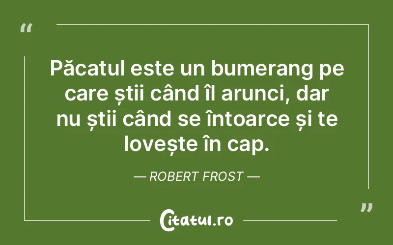 Citat Robert Frost - citate viata